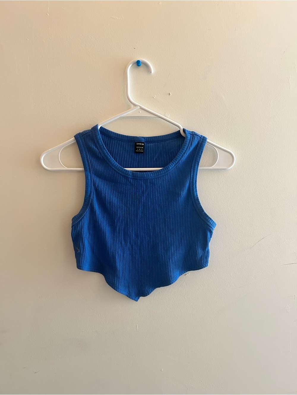 Ribbed Cropped Tank Top